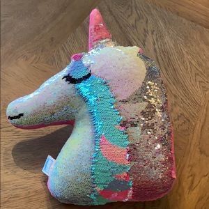 2 scoops unicorn pillow